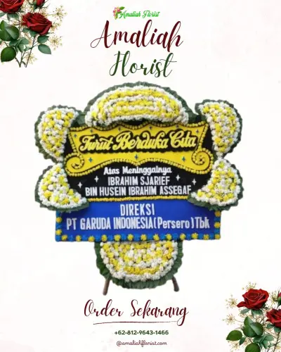 Papan Bunga Duka di Donorojo